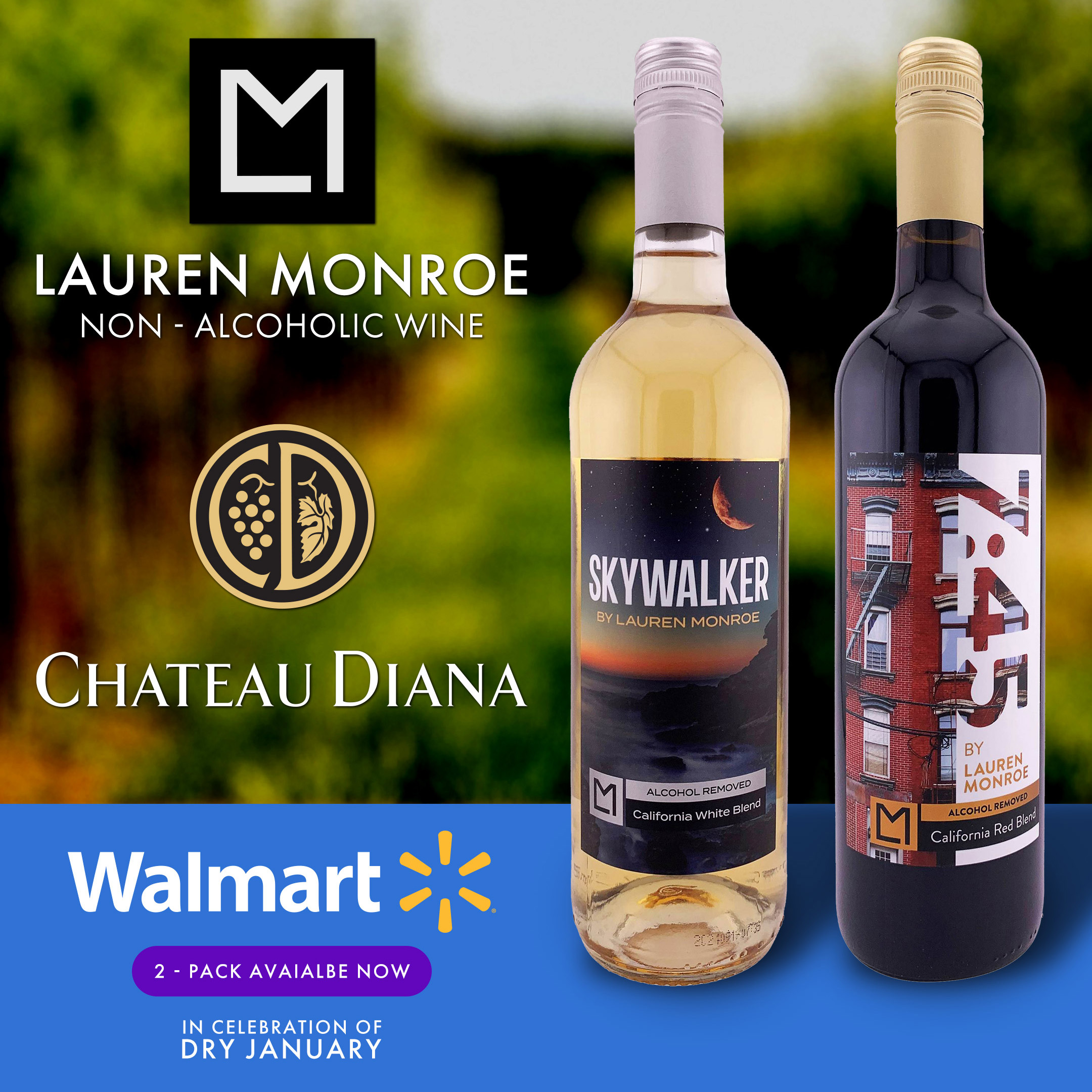 Lauren Monroe Chateau Diana Wine Collaboration